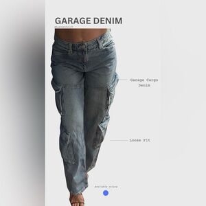Garage Women's Blue Boyfriend Jeans